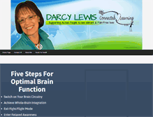 Tablet Screenshot of darcy-lewis.com